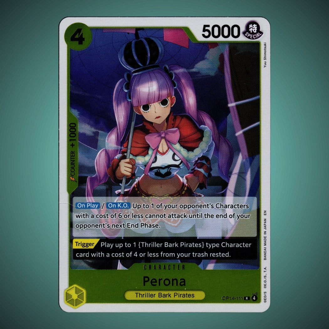 OP14-111 – Perona – Rare – One Piece TCG