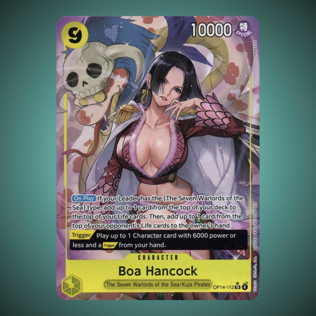 OP14-112 – Boa Hancock – Alternate Art Super Rare – One Piece TCG