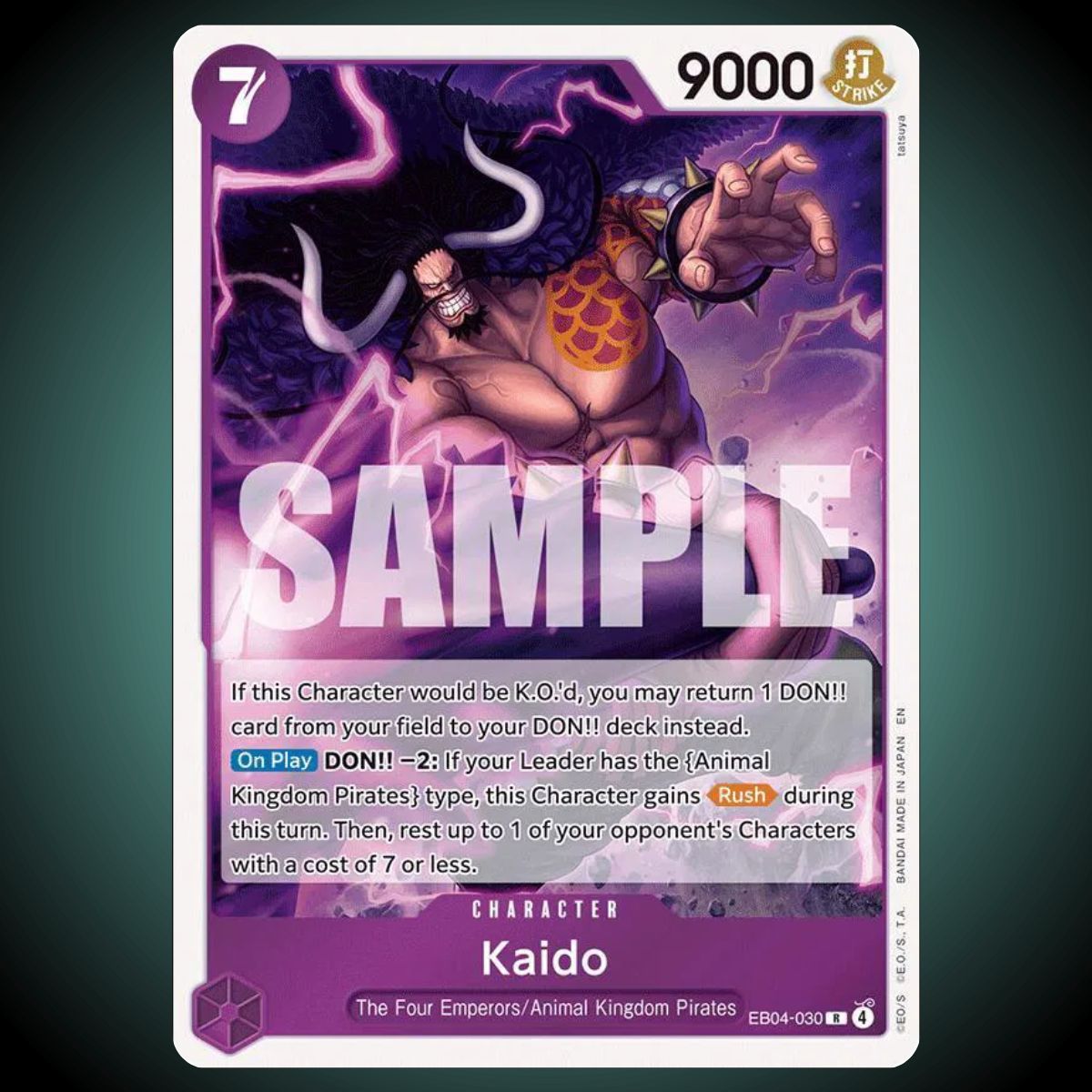OP14 / EB04-030 – Kaido – Rare – One Piece TCG Single Card