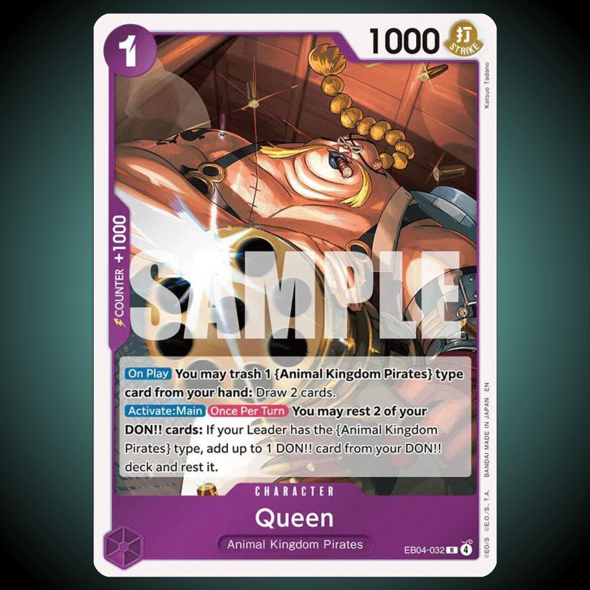 OP14 / EB04-032 – Queen – Rare – One Piece TCG Single Card