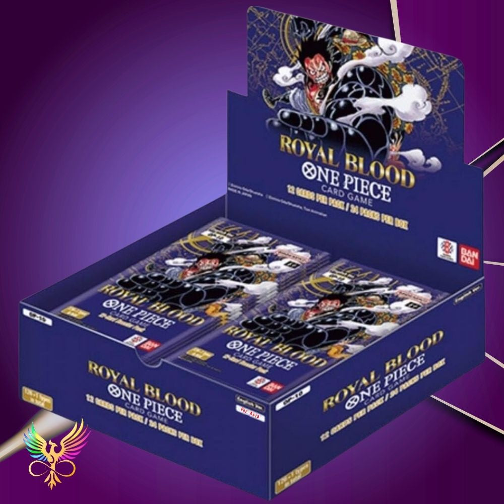 One Piece TCG: OP10 Royal Blood - English Version For Asia Booster Box