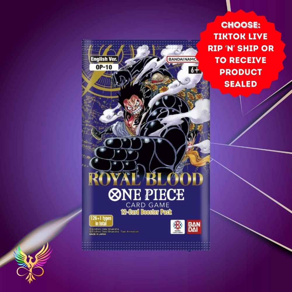 One Piece TCG: OP10 Royal Blood - English Ver. For Asia Booster Pack art