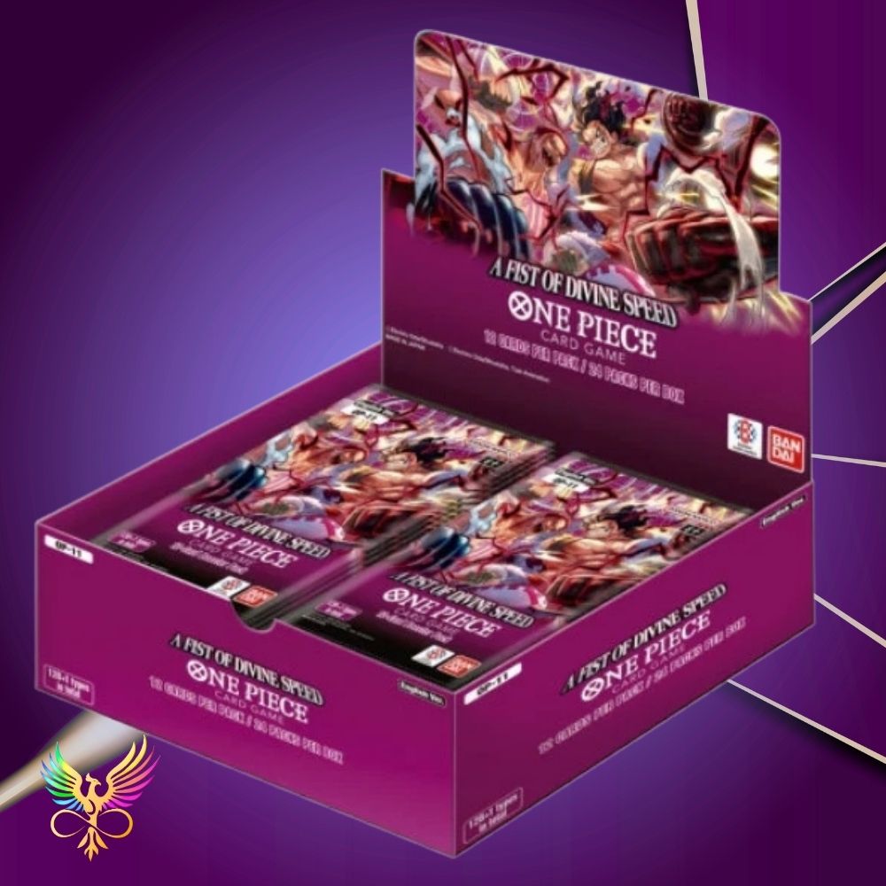 One Piece Card Game OP-11 English A Fist Of Divine Speed Booster Box