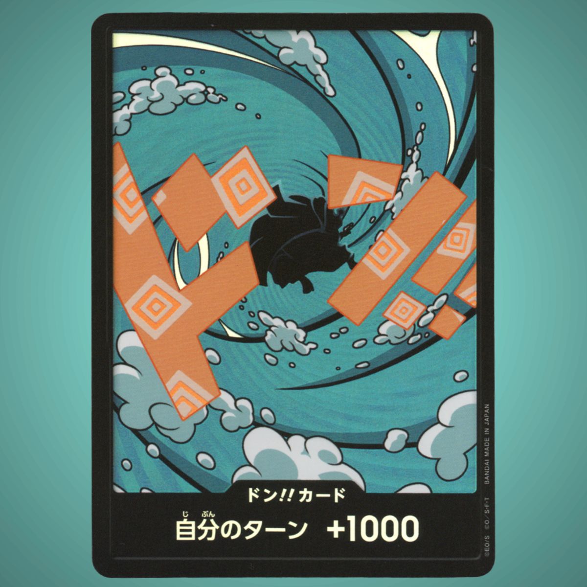 PRB02 - Don!! Card – Jinbe – Foil - Japanese One Piece TCG