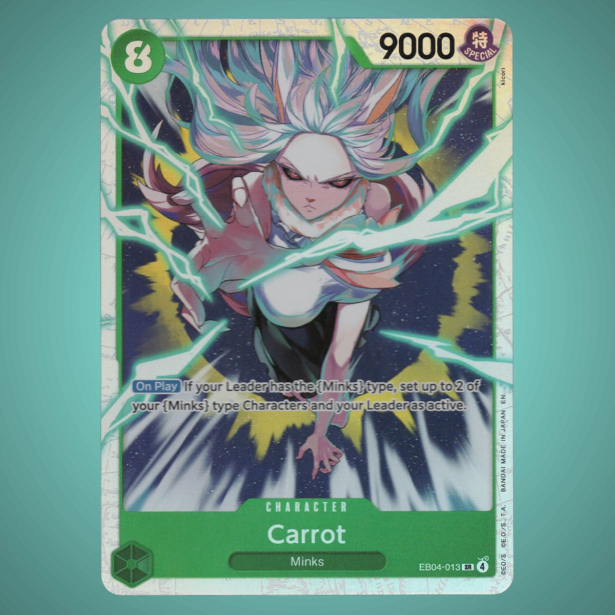 EB04-013 – Carrot – Super Rare – One Piece TCG