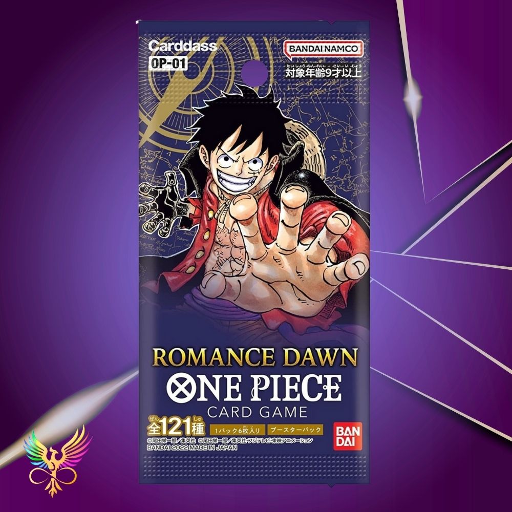 One Piece TCG: OP01 Romance Dawn - Japanese Booster Pack art