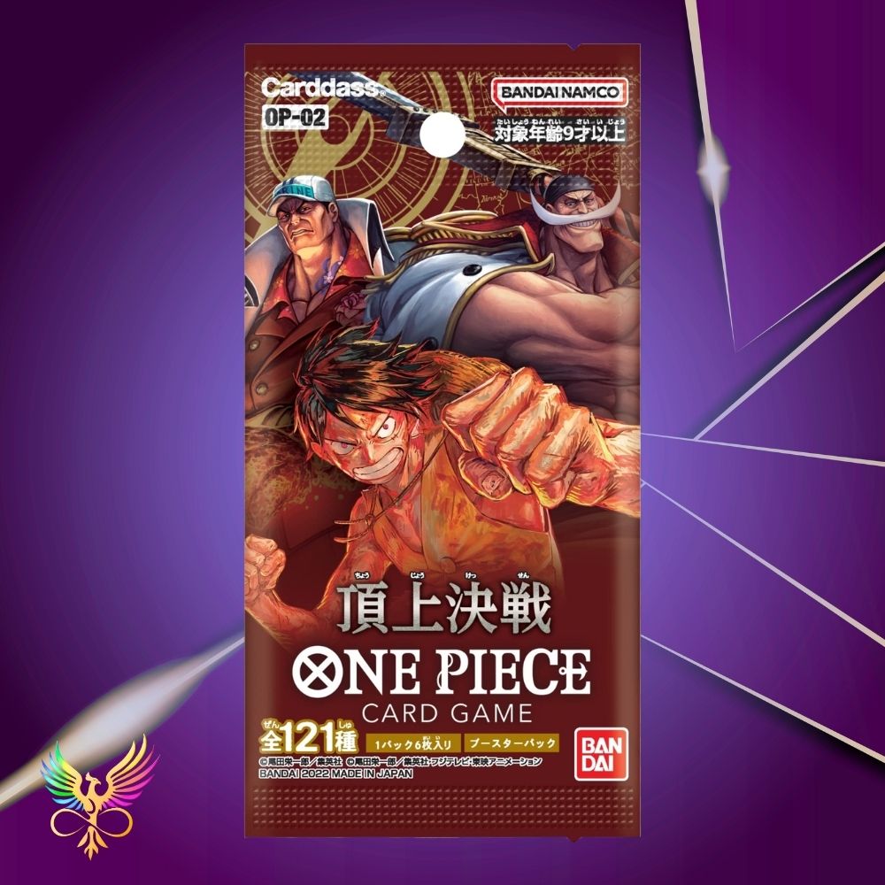 One Piece TCG: Paramount War Booster Box OP-02 - 24 Packs Sealed One Piece Cards One Piece TCG: Paramount War Booster Box OP-02 - 24 Packs Sealed One Piece Cards