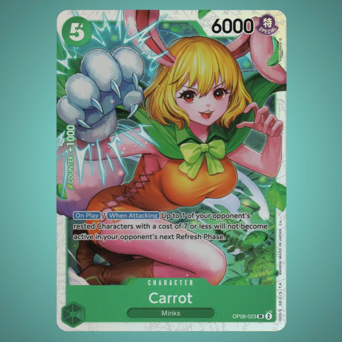 OP08-023 – Carrot – Super Rare [Reprint] – One Piece TCG