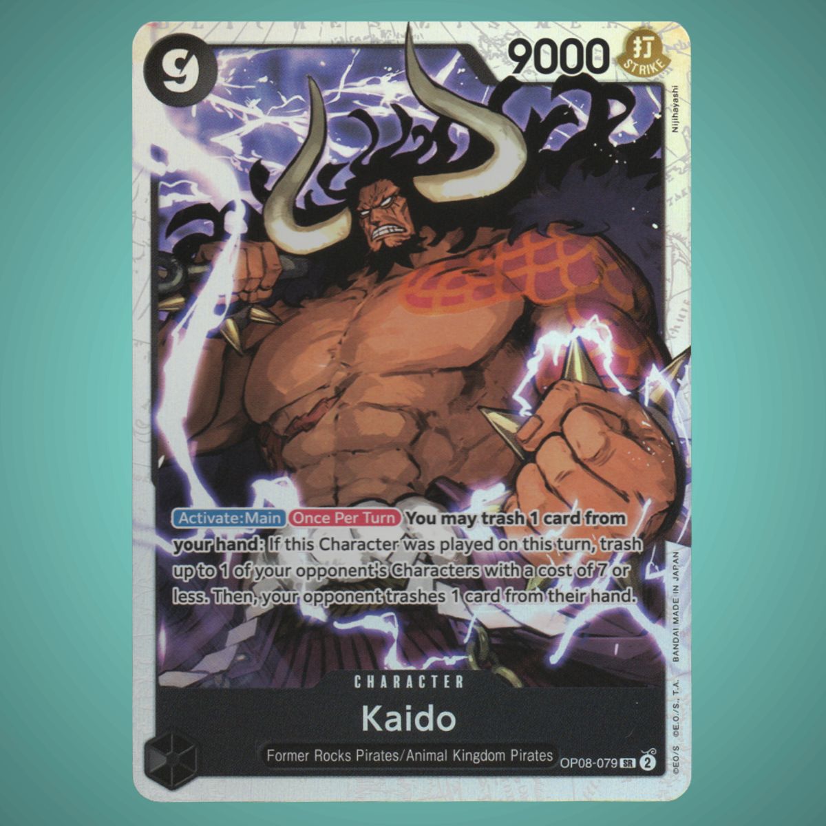 OP08-079 – Kaido – Super Rare – One Piece TCG
