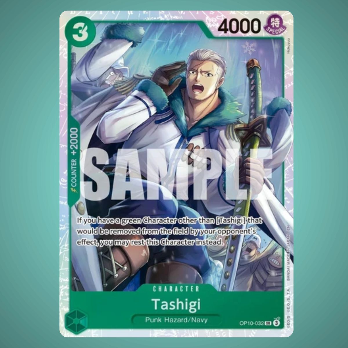 OP10-032 – Tashigi – Super Rare [Reprint] – One Piece TCG
