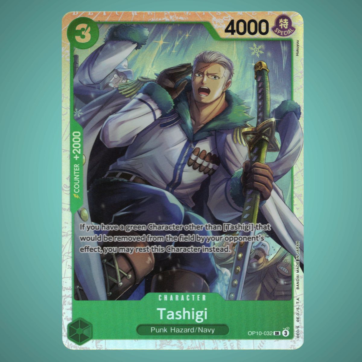 OP10-032 – Tashigi – Super Rare – One Piece TCG
