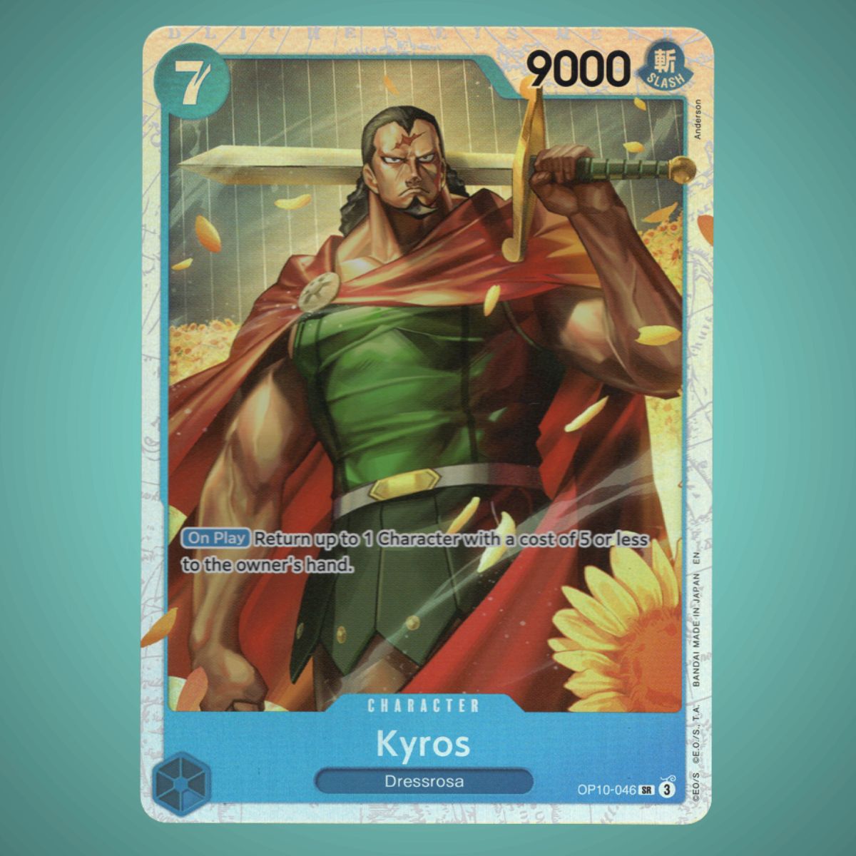 OP10-046 – Kyros – Super Rare [Reprint] – One Piece TCG