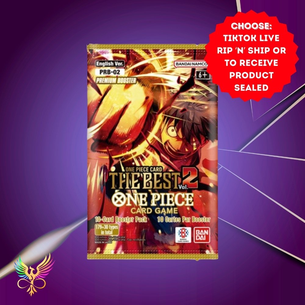 One Piece TCG: PRB02 - The Best Vol. 2 - English Booster Pack art