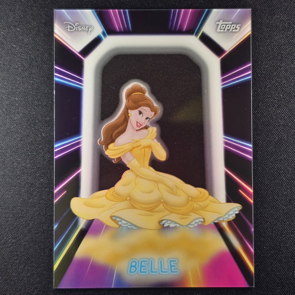 2026 Topps® Neon Disney PETG Lights #NPL-4 Belle