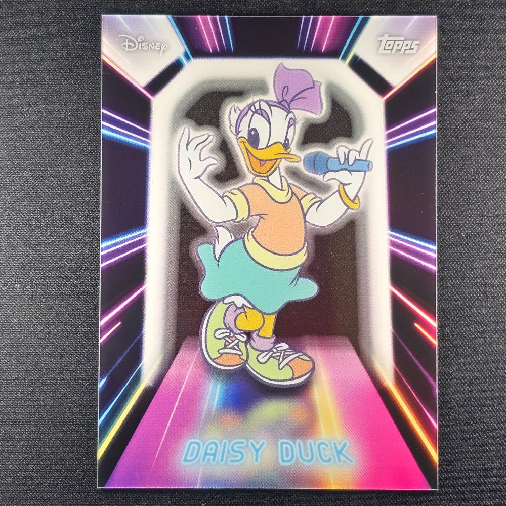 2026 Topps® Neon Disney PETG Lights #NPL-6 Daisy Duck