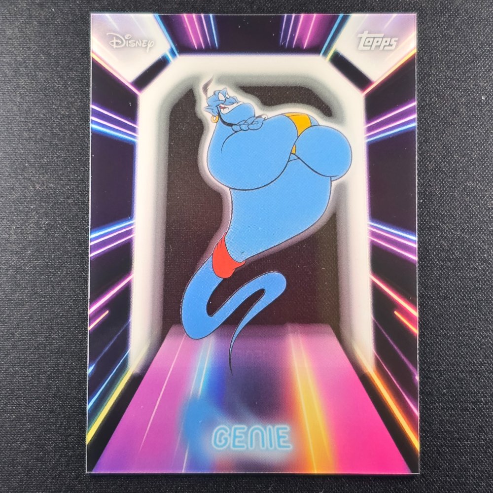 2026 Topps® Neon Disney PETG Lights #NPL-9 Genie [Aladdin]