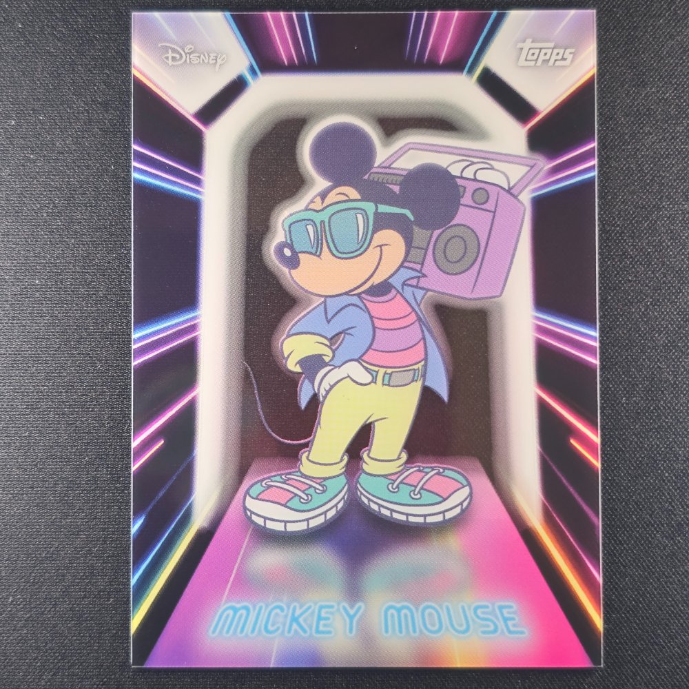 2026 Topps® Neon Disney PETG Lights #NPL-14 Mickey Mouse