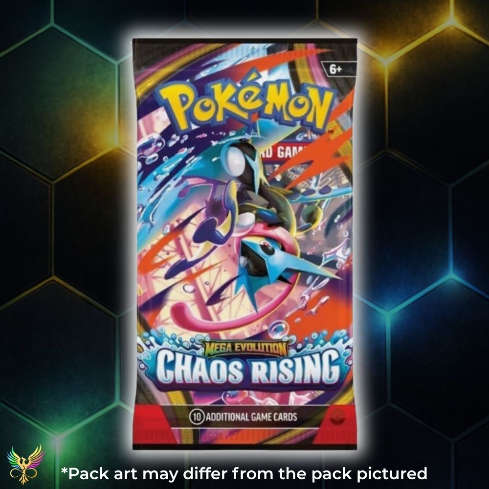 Pokemon TCG: Mega Evolution Chaos Rising Booster Pack