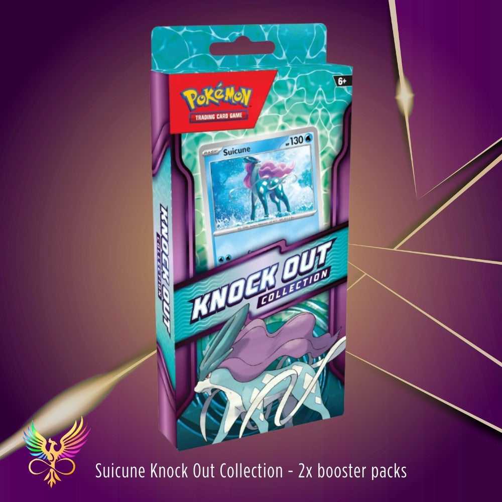 Pokémon TCG: Knock Out Collection Suicune front of box
