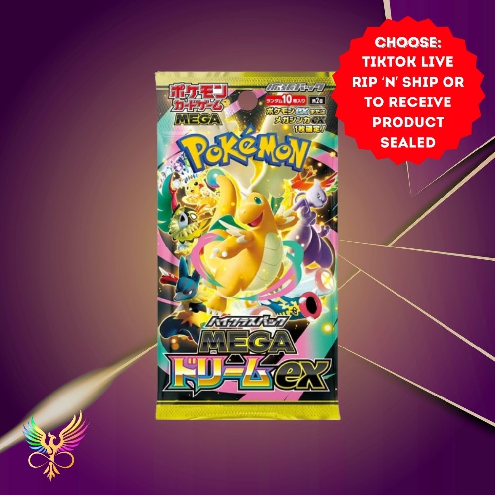 Pokémon TCG: Mega Dream Japanese Booster Pack art