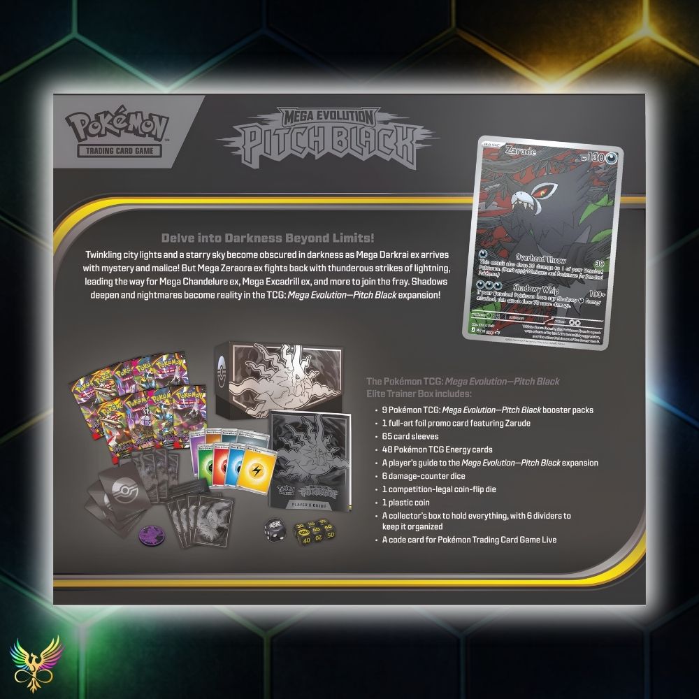 Pokémon TCG: Mega Evolution Pitch Black Elite Trainer Box
