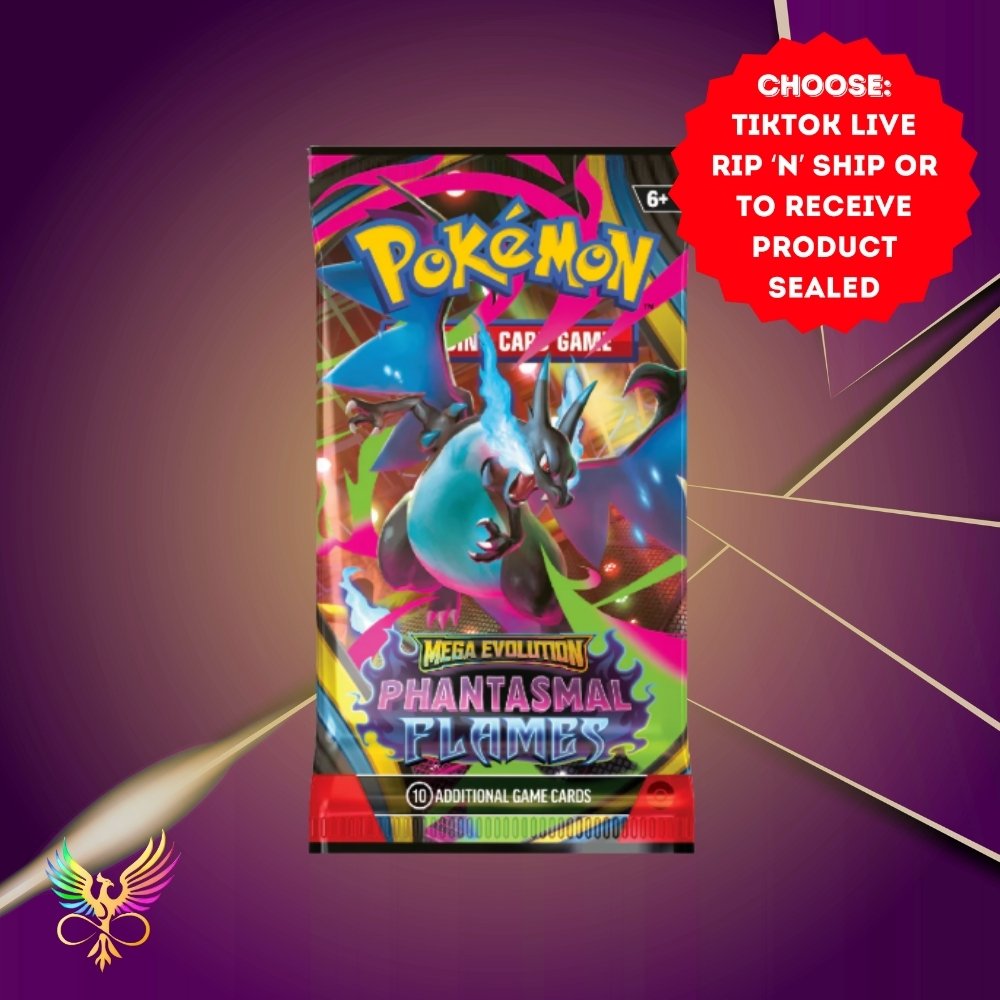 Pokémon TCG: Phantasmal Flames English Booster Pack