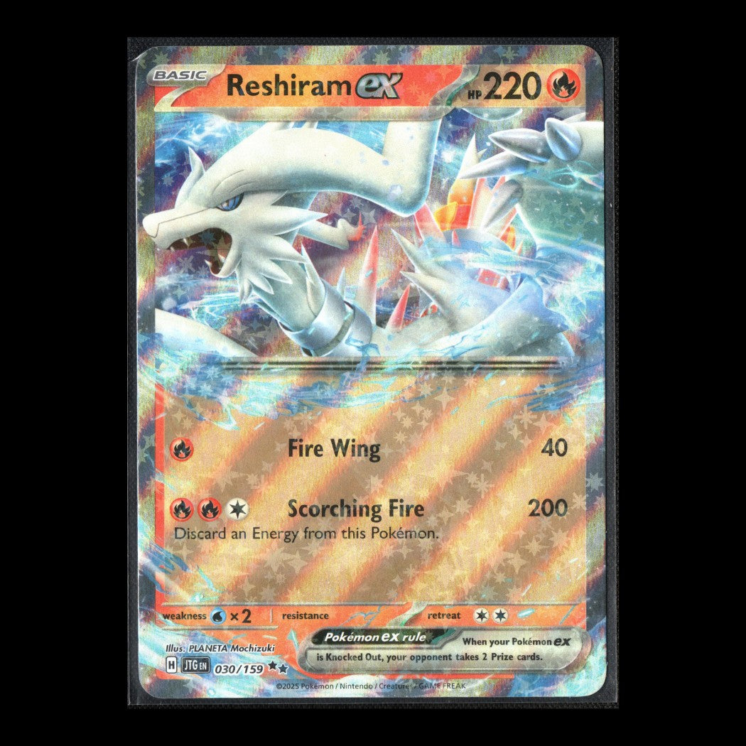 Journey Together - 030/159 - Reshiram EX - Double Rare – English Pokémon TCG