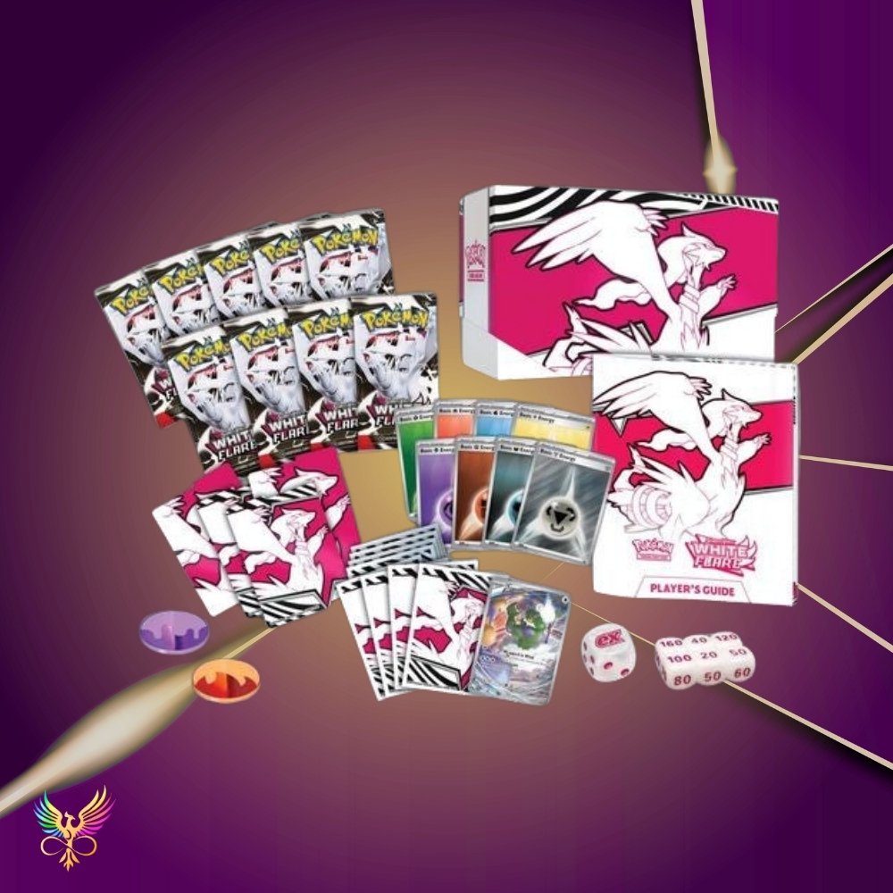 Pokémon TCG: White Flare Elite Trainer Box contents