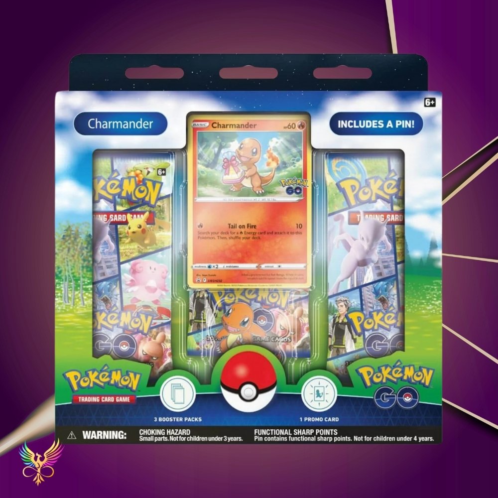 Pokémon TCG: Pokémon GO Pin Collection Charmander front of box
