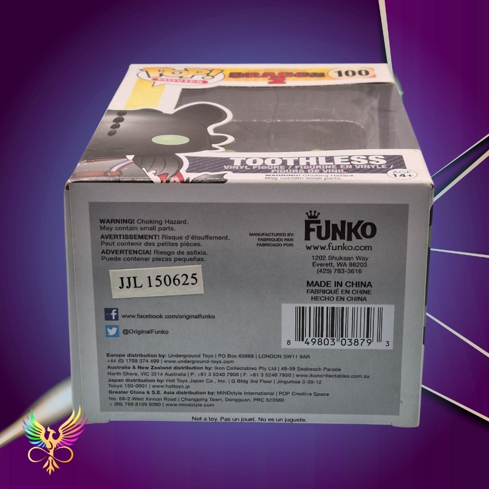 Funko Pop! vinyl figure packaging with visible branding and product details.