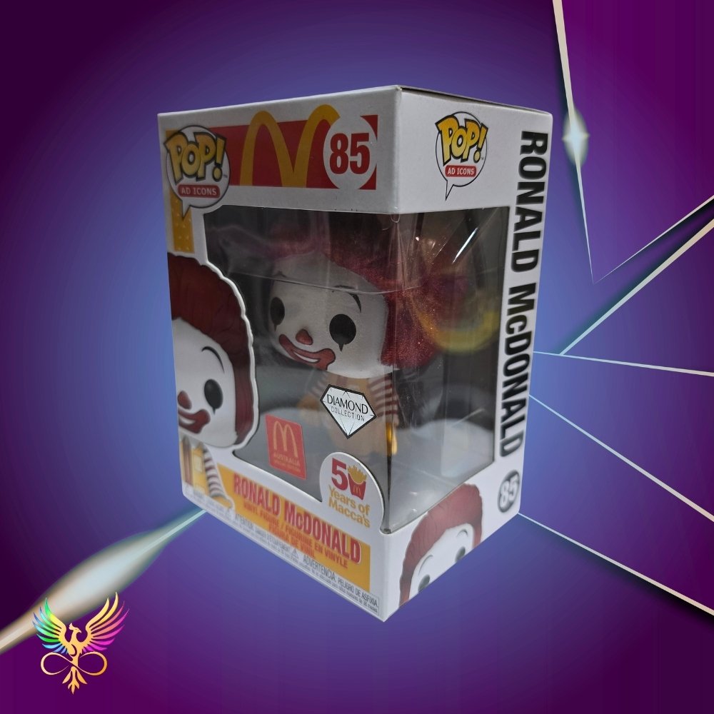 Funko Pop! Ad Icons: Diamond Collection Ronald McDonald #85 Vinyl Figure