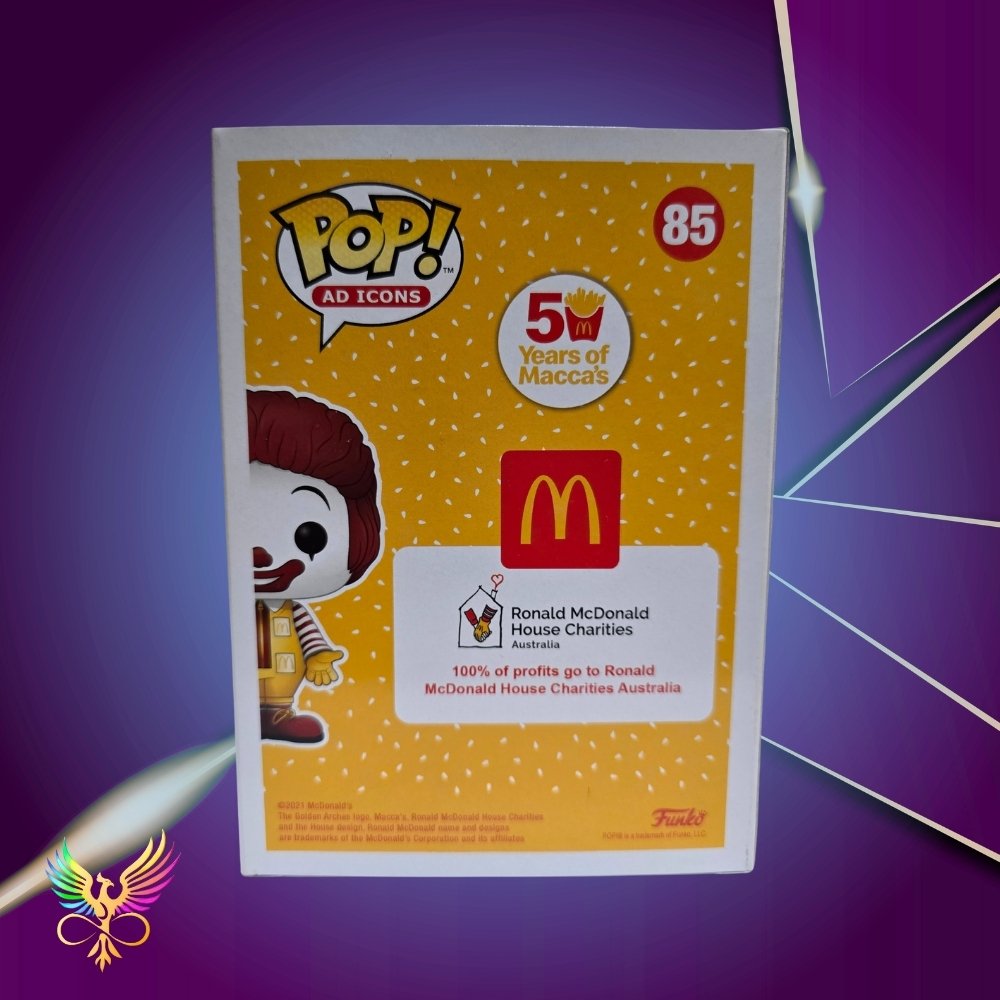 Funko Pop! Ad Icons: Diamond Collection Ronald McDonald #85 Vinyl Figure