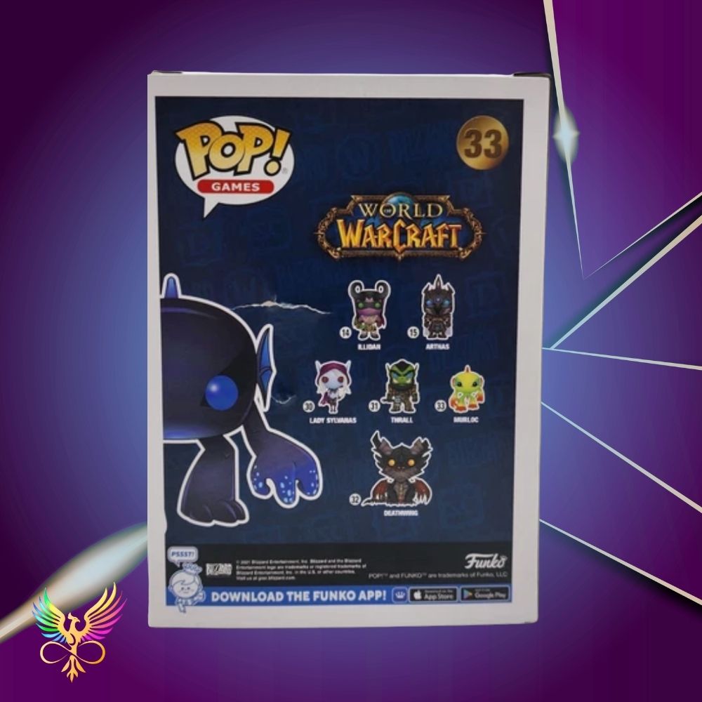 Funko Pop! Games: World of Warcraft Special Edition Glow in the Dark Murloc #33 Vinyl Figure
