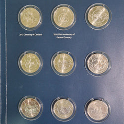 Royal Australian Mint Twenty Cent Coin Collection Folder with 27 circulated 20c coins included page 3