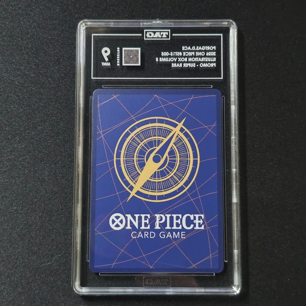 2026 One Piece - Portgas D. Ace - Super Rare Promo [IB-05] - ST15-005 - TAG Mint 9
