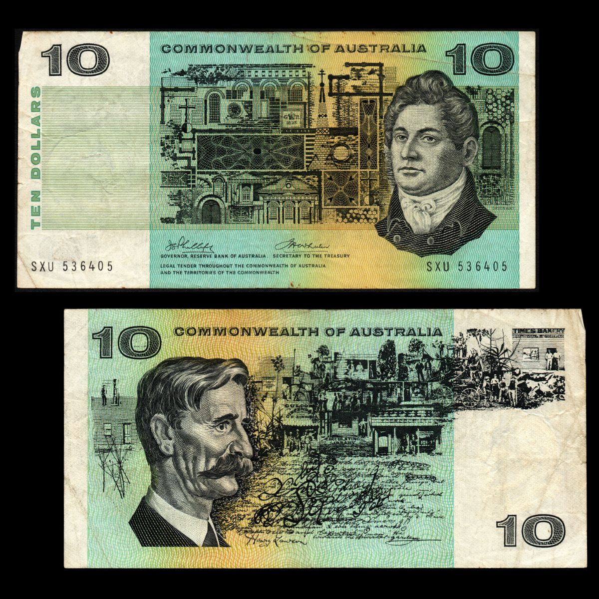 1972 $10 Phillips/Wheeler CoA General Prefix R304 Fine