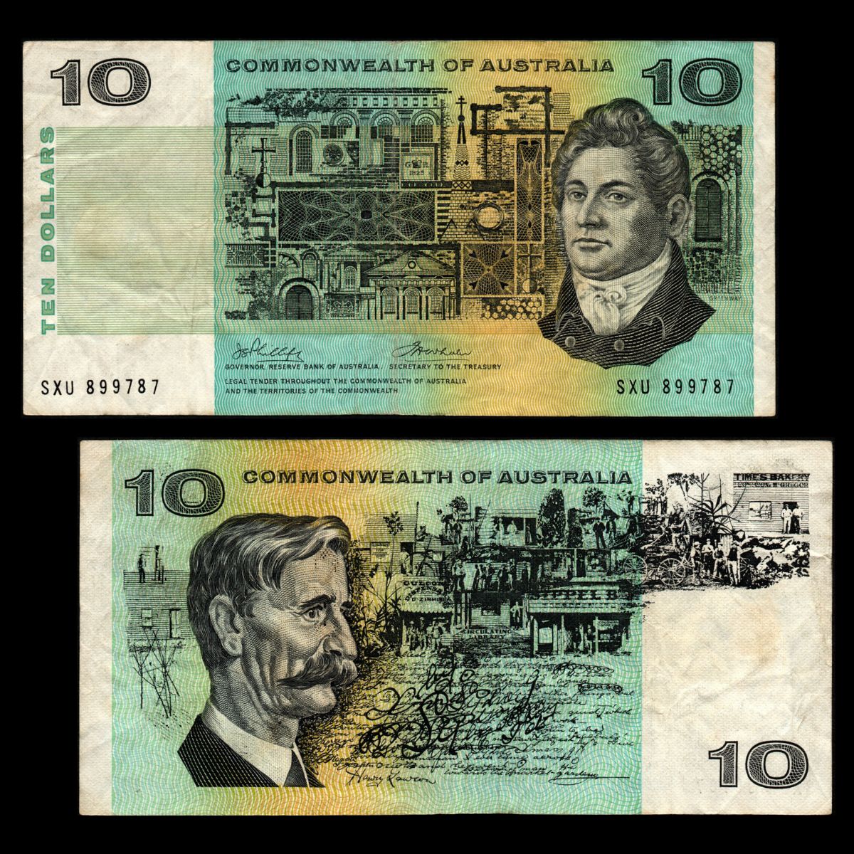 1972 $10 Phillips/Wheeler CoA General Prefix R304 Fine