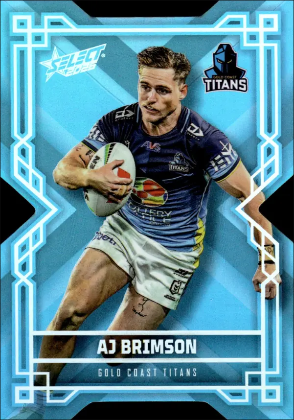 2026 NRL League Heroes - Colours Diecut - CD66 - AJ Brimson
