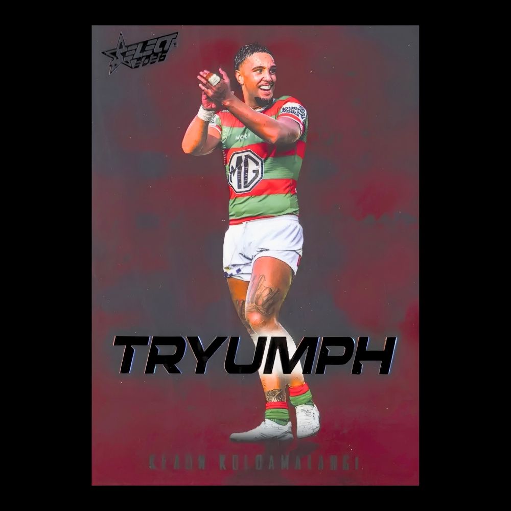 2026 NRL League Heroes - Tryumph - Red - TR74 - Keaon Koloamatangi
