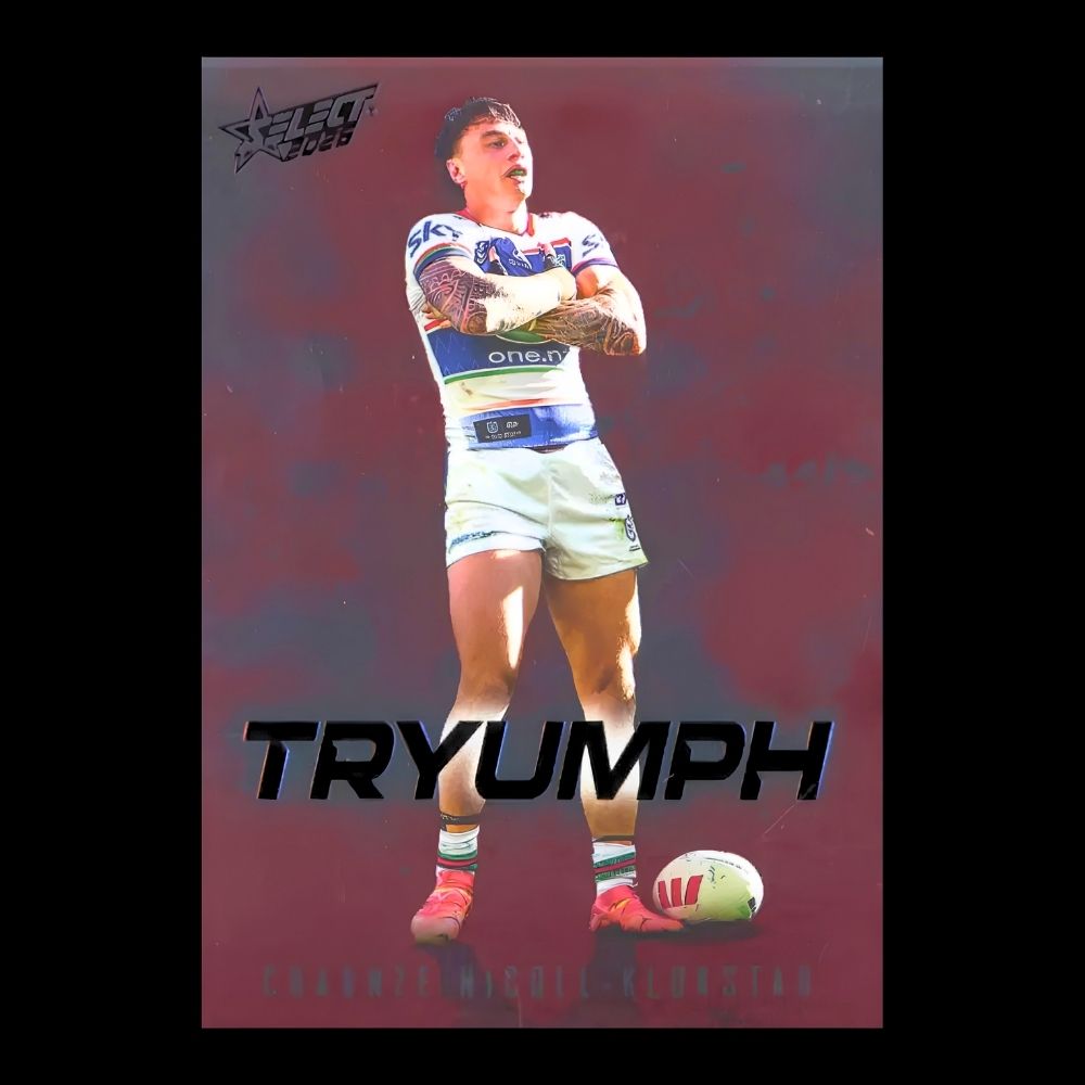 2026 NRL League Heroes - Tryumph - Red - TR93 - Charnze Nicoll-Klokstad