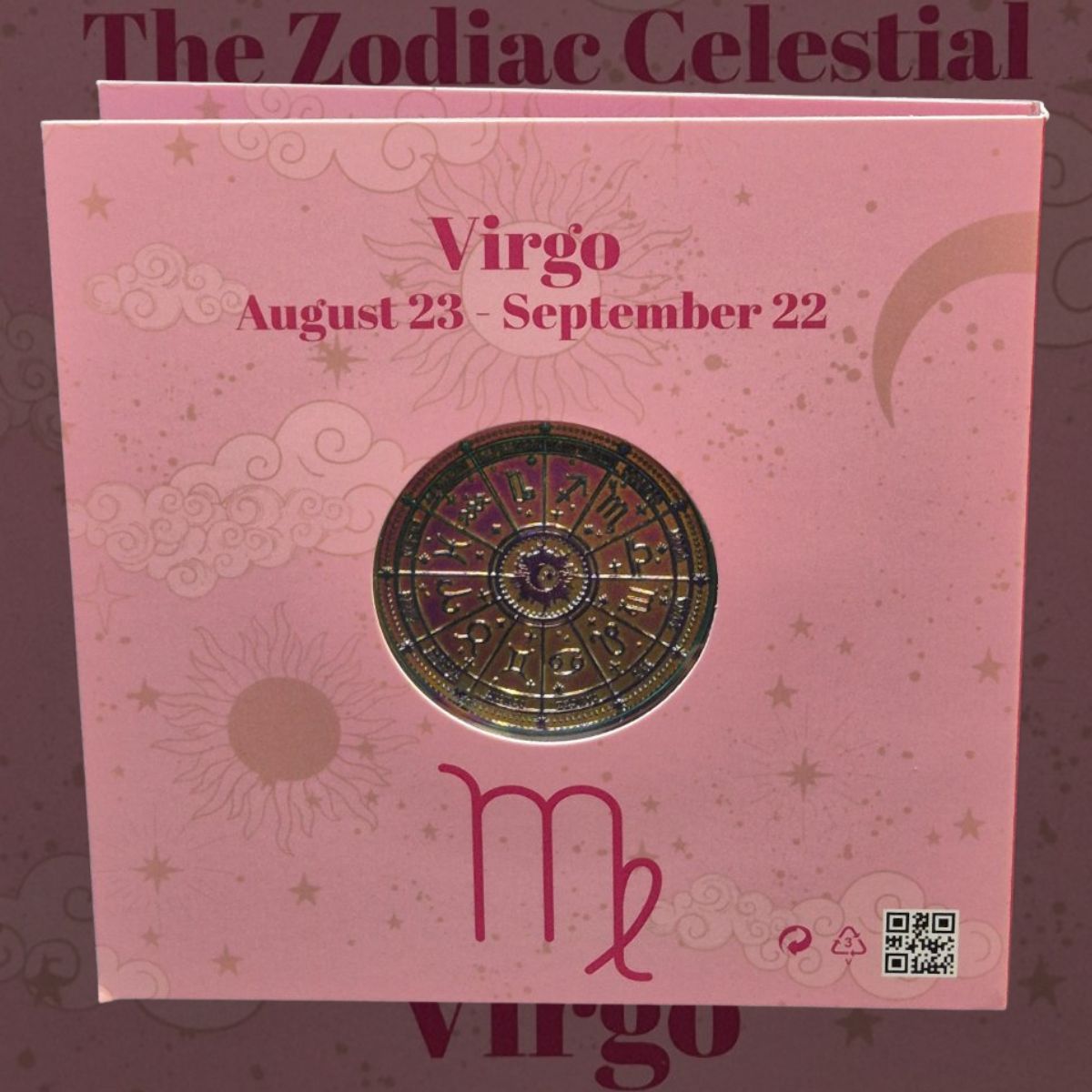 2026 The Zodiac Collection Virgo 50mm Commemorative Medallion