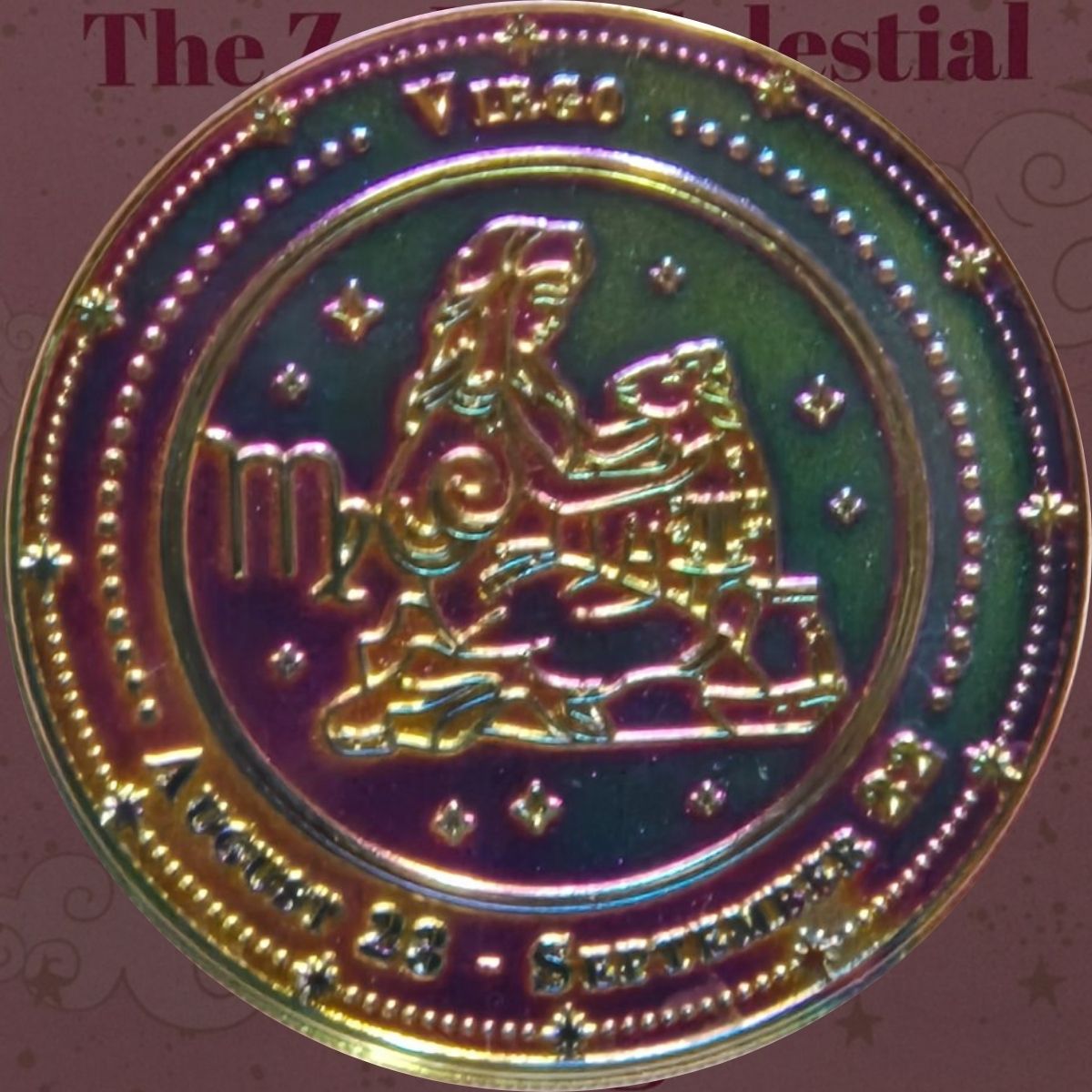2026 The Zodiac Collection Virgo 50mm Commemorative Medallion