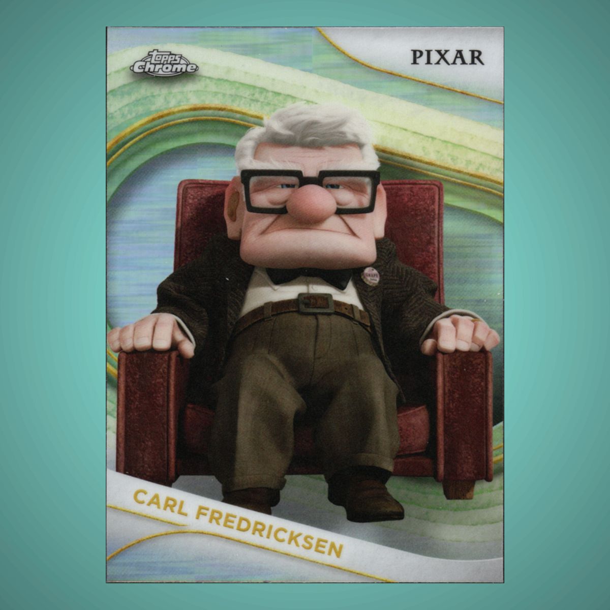 2025 Topps® Chrome Disney #173 Carl Fredricksen Refractor