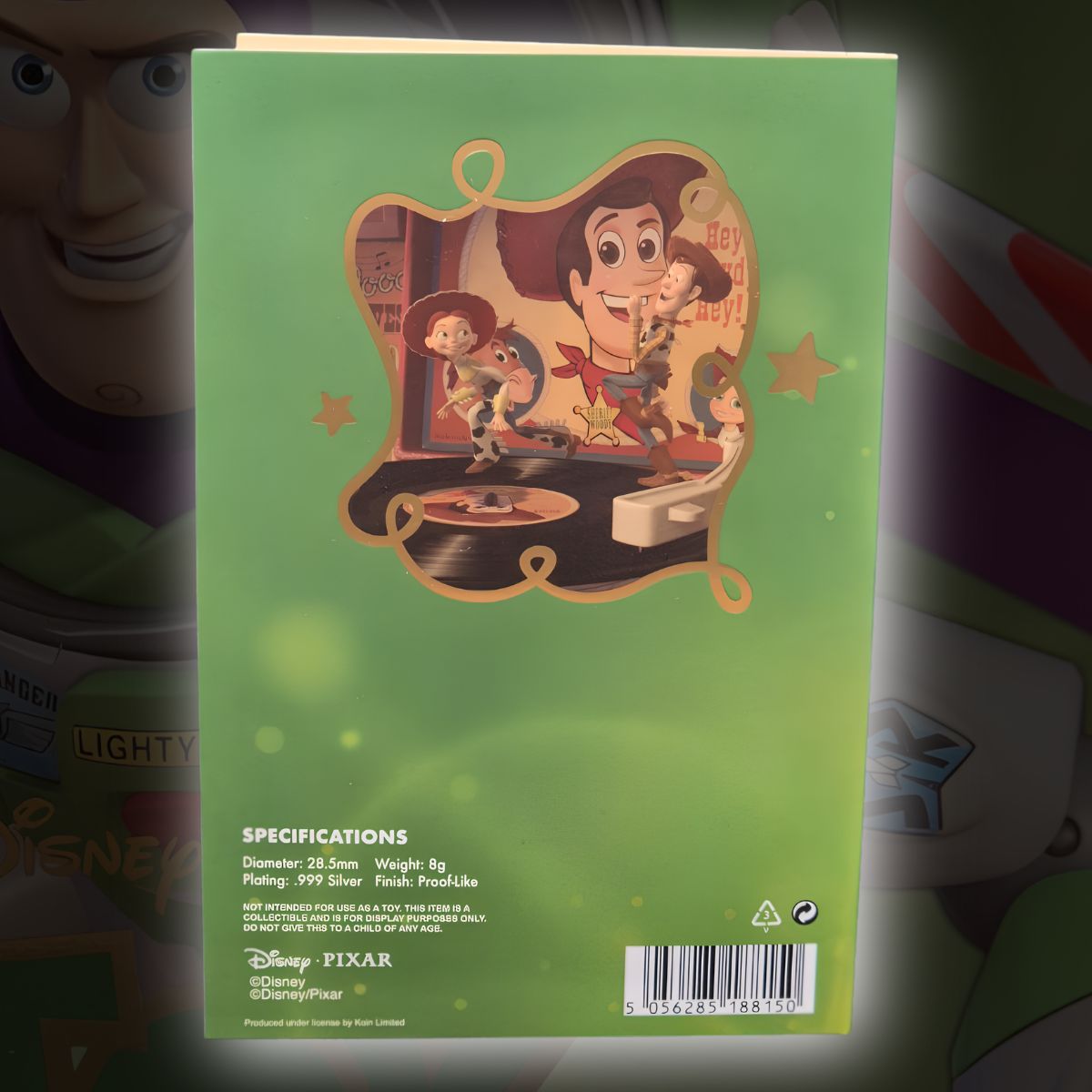 Pixar Movie Moments Toy Story 2 Silver-Plated Complete Commemorative Collection