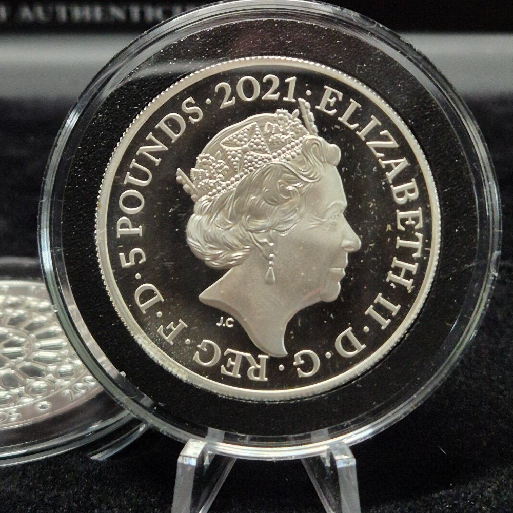 1997-2021 The Prince Philip Complete set of British Five Pound Silver Coins