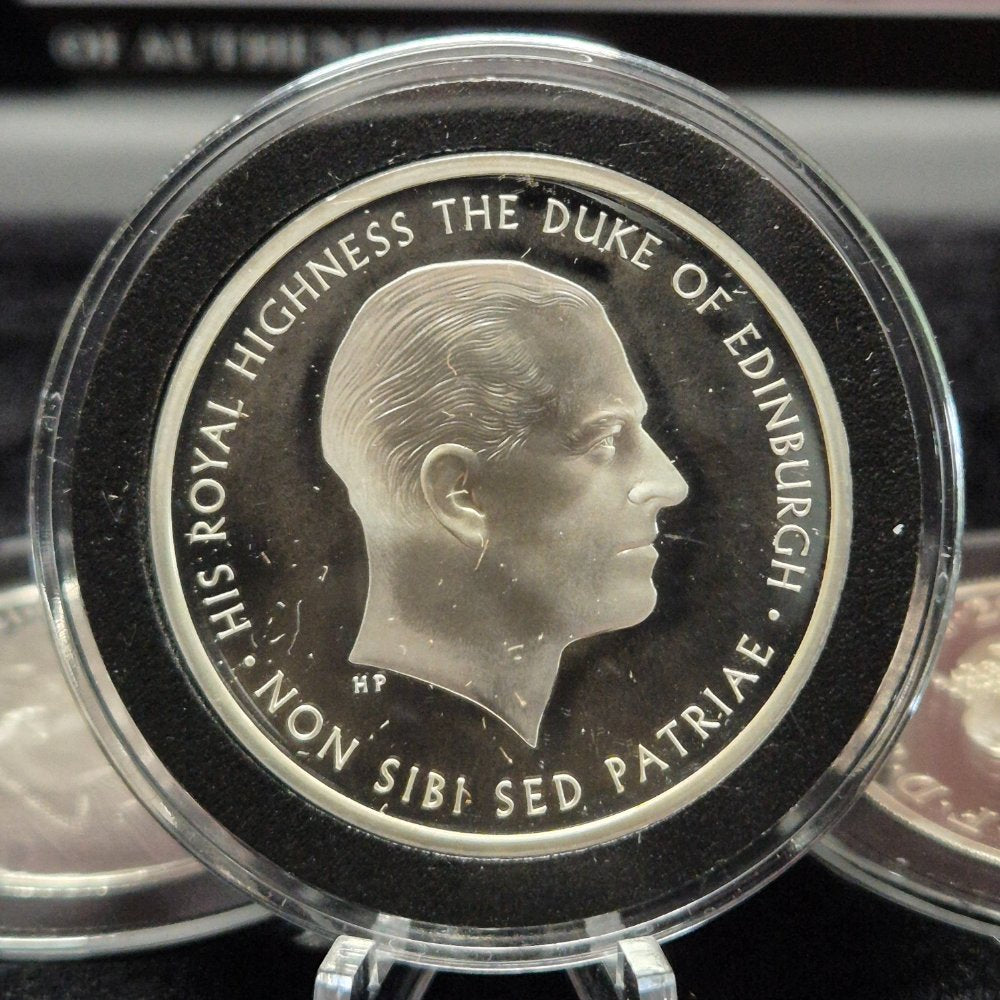 1997-2021 The Prince Philip Complete set of British Five Pound Silver Coins