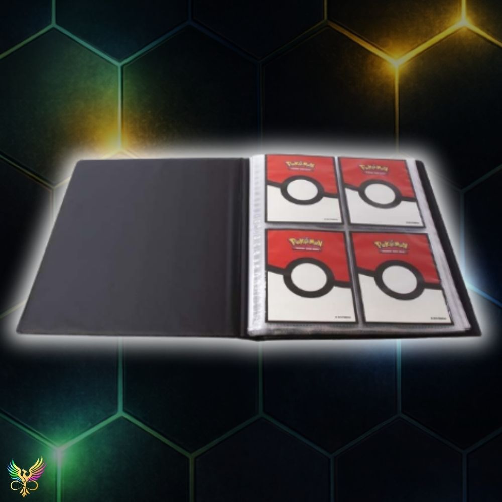 Ultra Pro: Pokémon TCG Mega Evolution Pitch Black 4-Pocket Portfolio