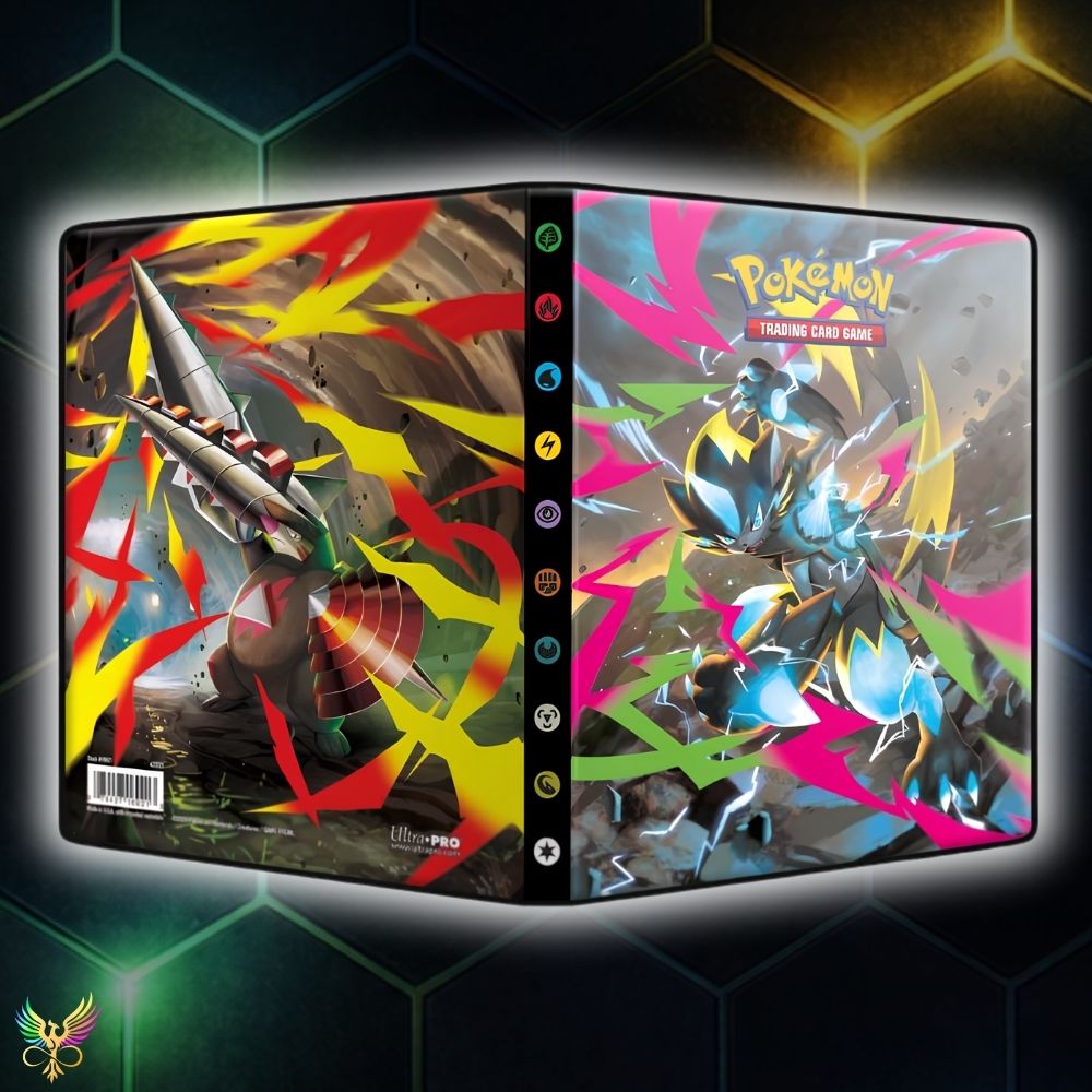 Ultra Pro: Pokémon TCG Mega Evolution Pitch Black 4-Pocket Portfolio