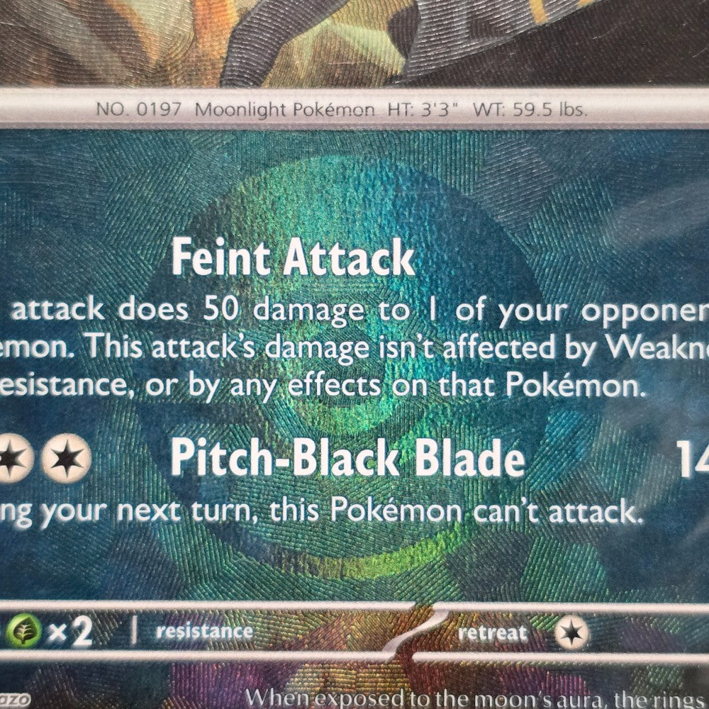 Prismatic Evolutions - 059/131 - Umbreon – Rare (Poke Ball Pattern) - English Pokémon TCG