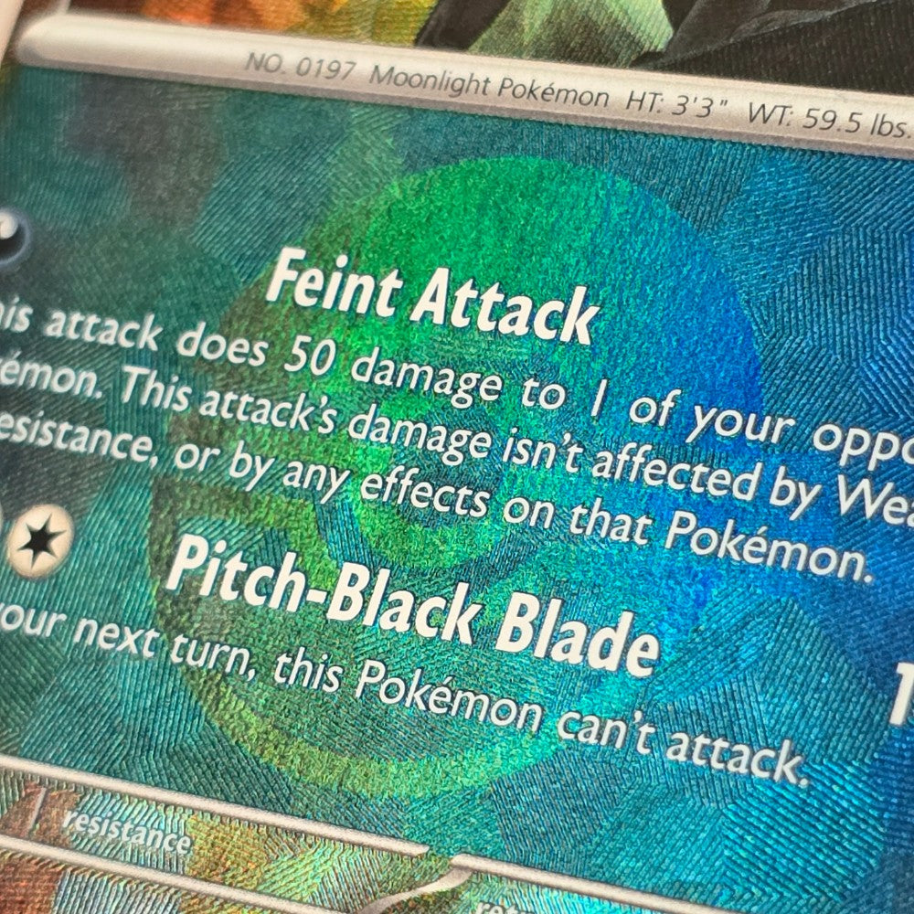 Prismatic Evolutions - 059/131 - Umbreon – Rare (Poke Ball Pattern) - English Pokémon TCG